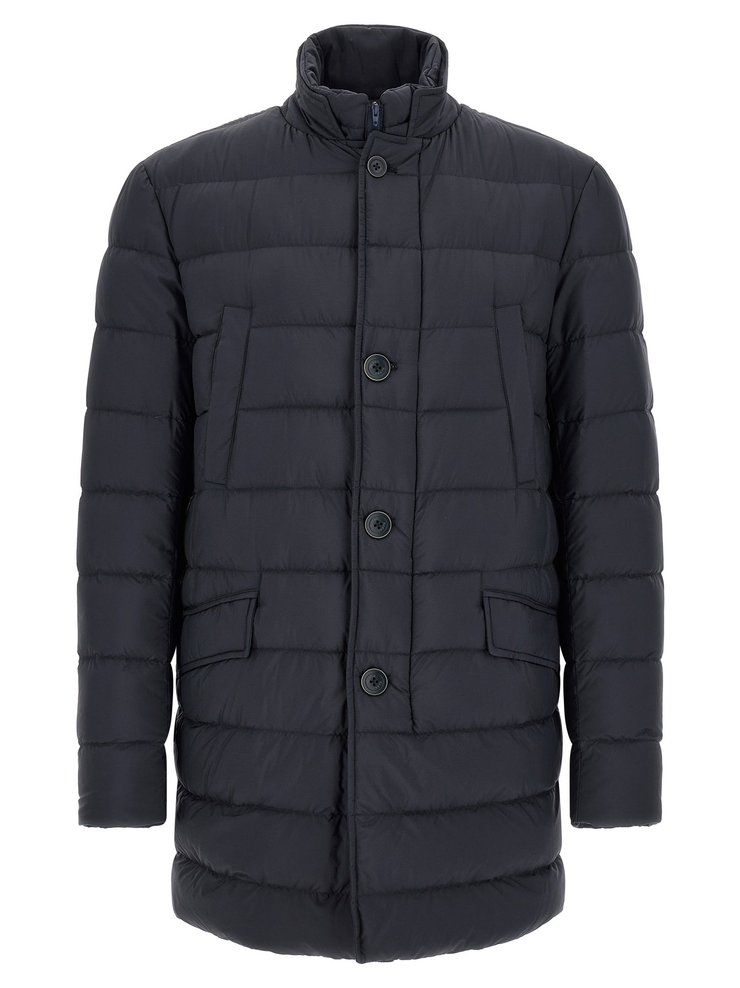 Herno Blue Polyamide Coat