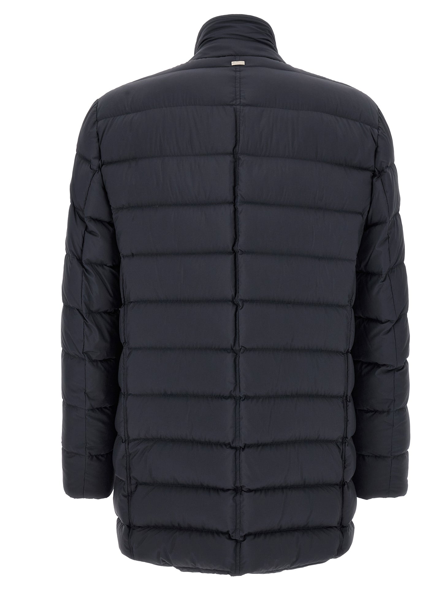Herno Blue Polyamide Coat