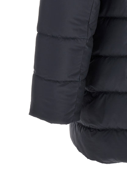 Herno Blue Polyamide Coat