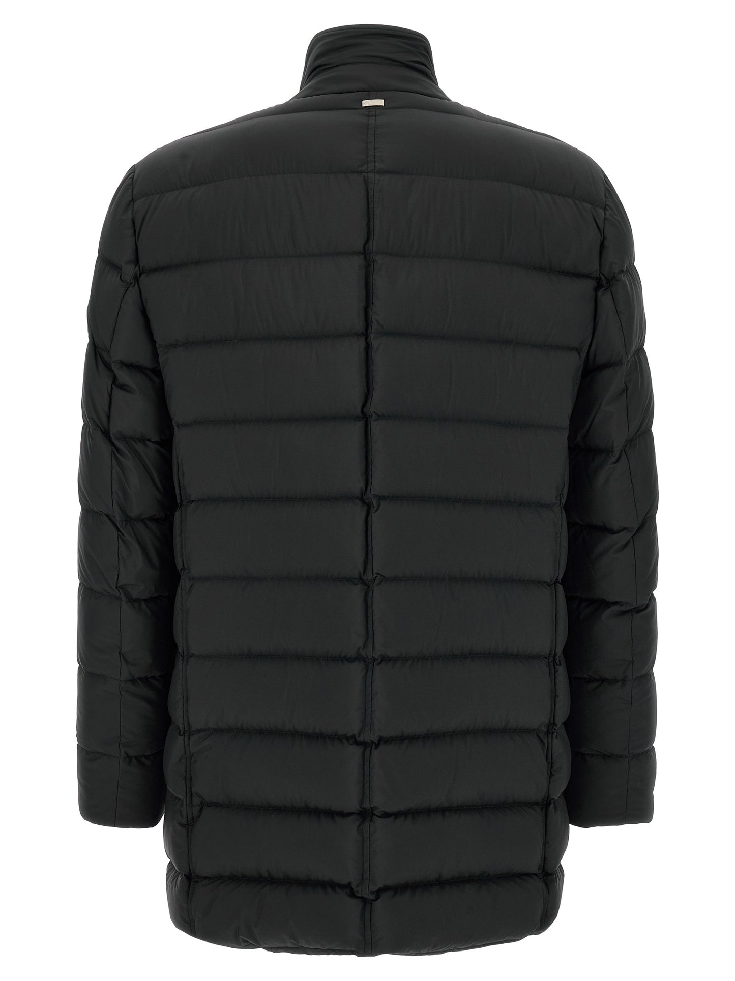 Herno Black Polyamide Full-Length Jacket