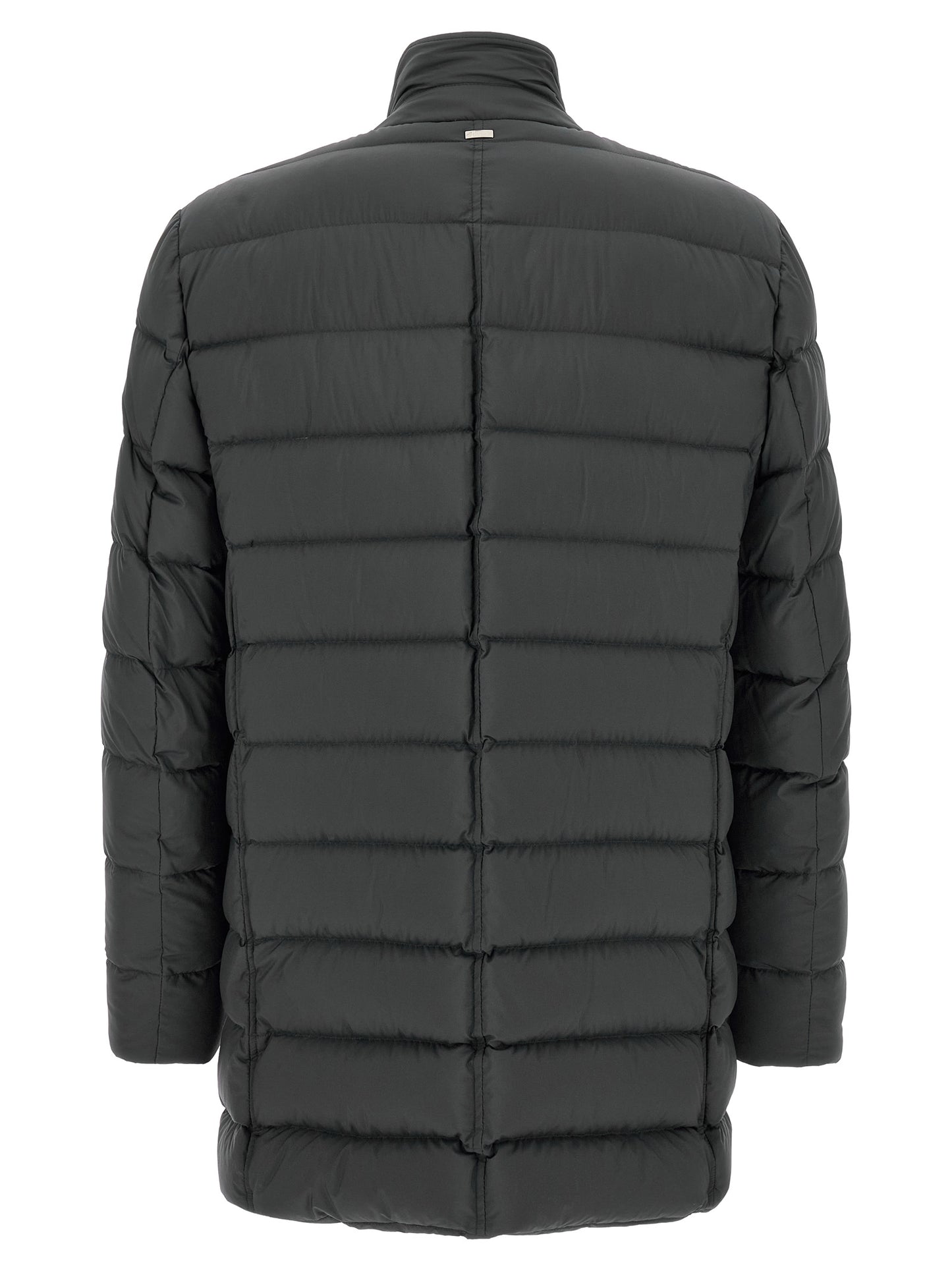 Herno Gray Polyamide Coat