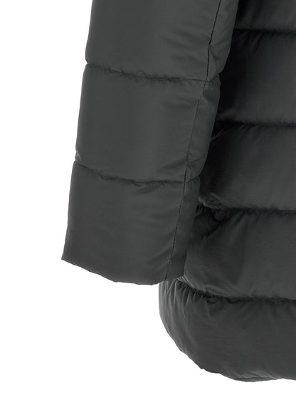 Herno Gray Polyamide Coat