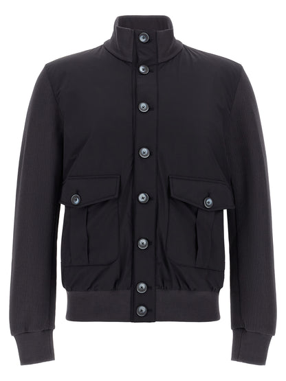 Herno Blue Cotton Jacket