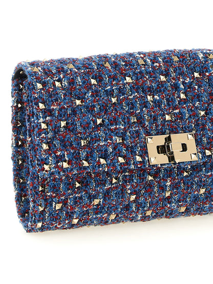 Valentino Garavani Blue Polyester Crossbody Bag