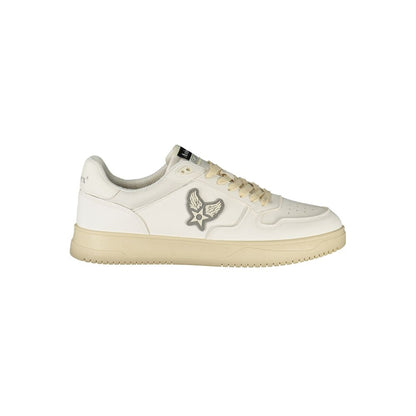 Avirex White Polyurethane Men's Sneaker