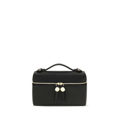This Mini Crossbody Handbag by Tory Burch for women in bos taurus suede calf leather and black presents a sculptural silhouette featuring a secure zipper, ample cardholder, and versatile crossbody-strap, handle & adjustable-strap for a sculptural finish.