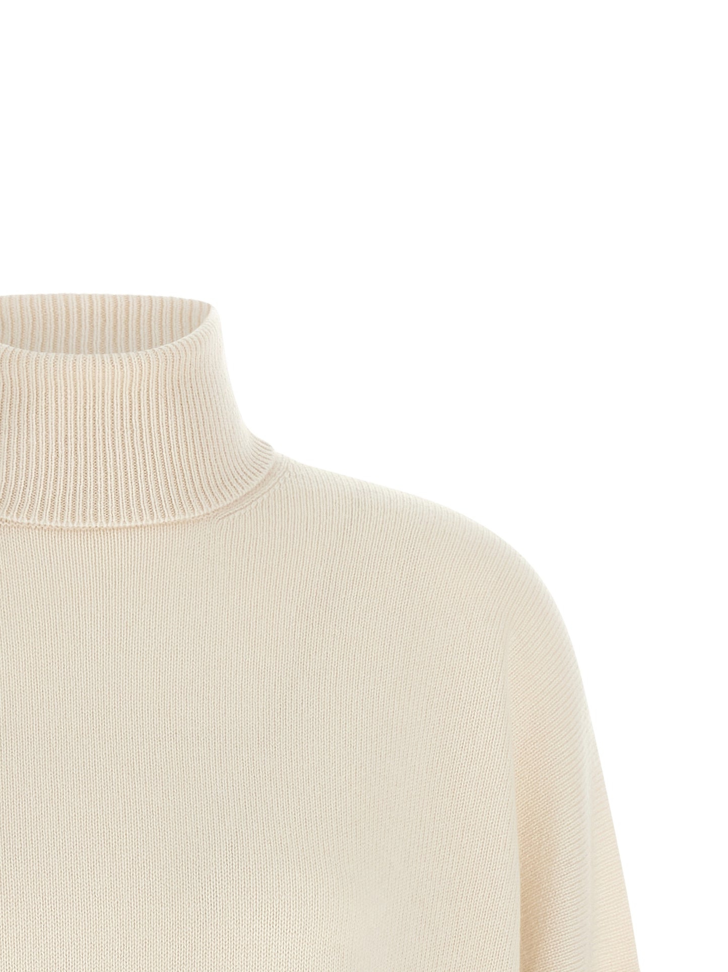 Brunello Cucinelli White Cashmere Cardigan