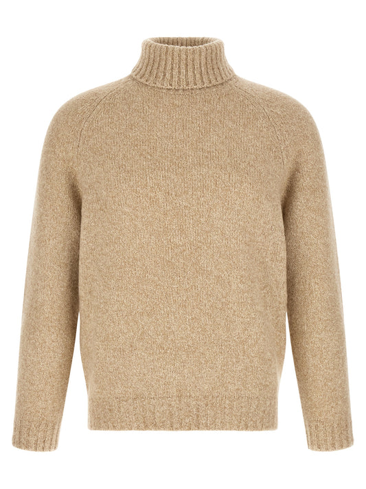 Brunello Cucinelli Beige Virgin Wool Cardigan