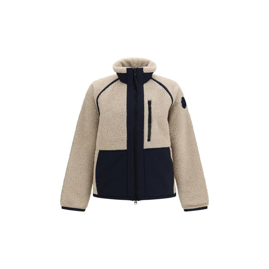 Windbreaker Jacket by Canada Goose for men in merino wool nylon polyester cotton & lyocell beige presents a resilient silhouette, artfully detailed with a sophisticated and functional pockets & windproof for a resilient finish.