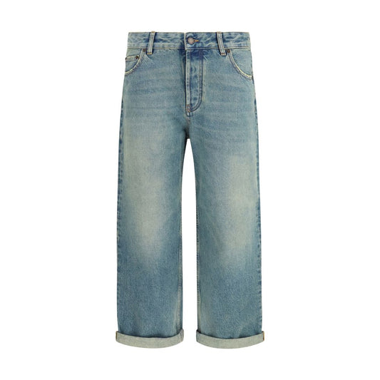 Jeans by Darkpark for women in denim cotton blue presents a tailored silhouette, showcasing a tailored straight-leg, relaxed-fit, regular-fit, boyfriend & cropped and cropped cut with a refined for a truly tailored aesthetic.