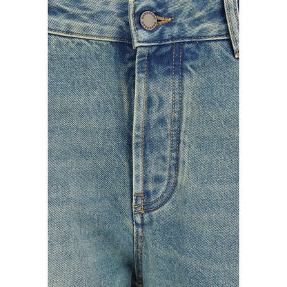 Jeans by Darkpark for women in denim cotton blue features a refined silhouette with a refined straight-leg, relaxed-fit, regular-fit, boyfriend & cropped, defined by a and a refined cropped for a refined finish.