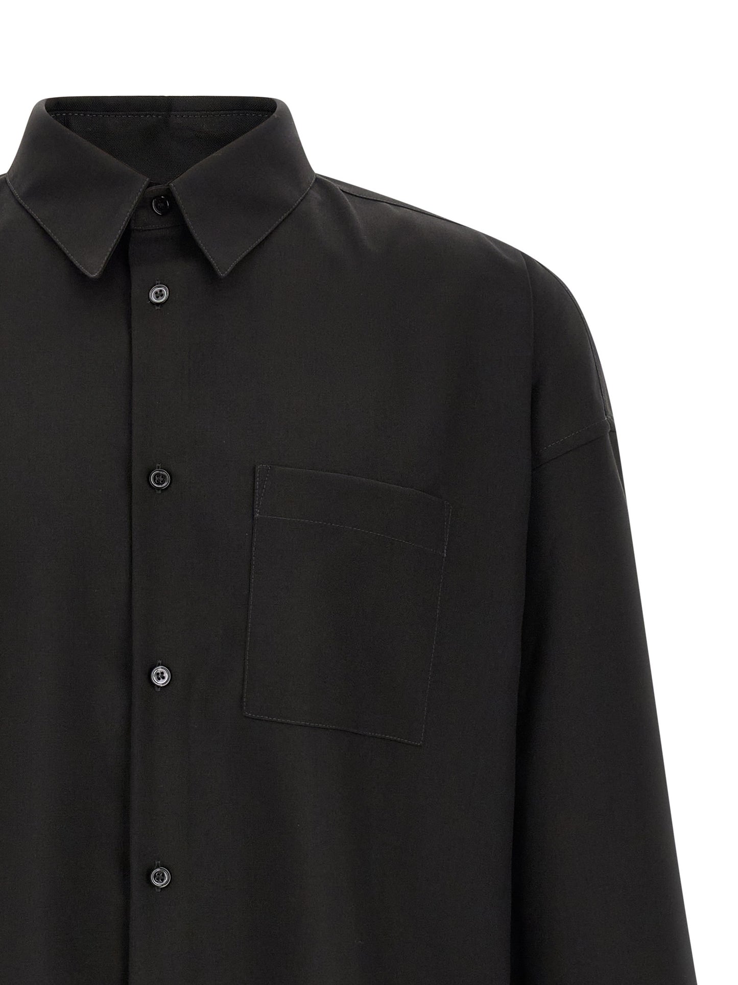 Marni Black Virgin Wool Blouse