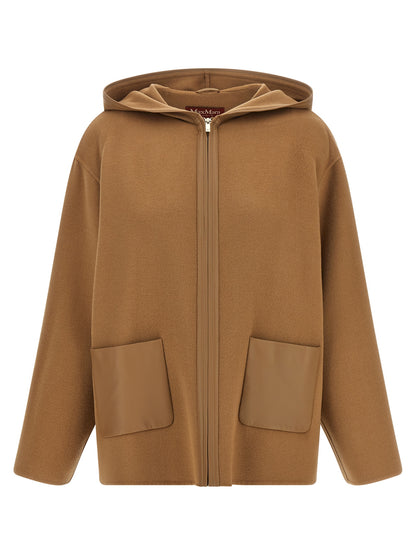 Max Mara Beige Virgin Wool Coat