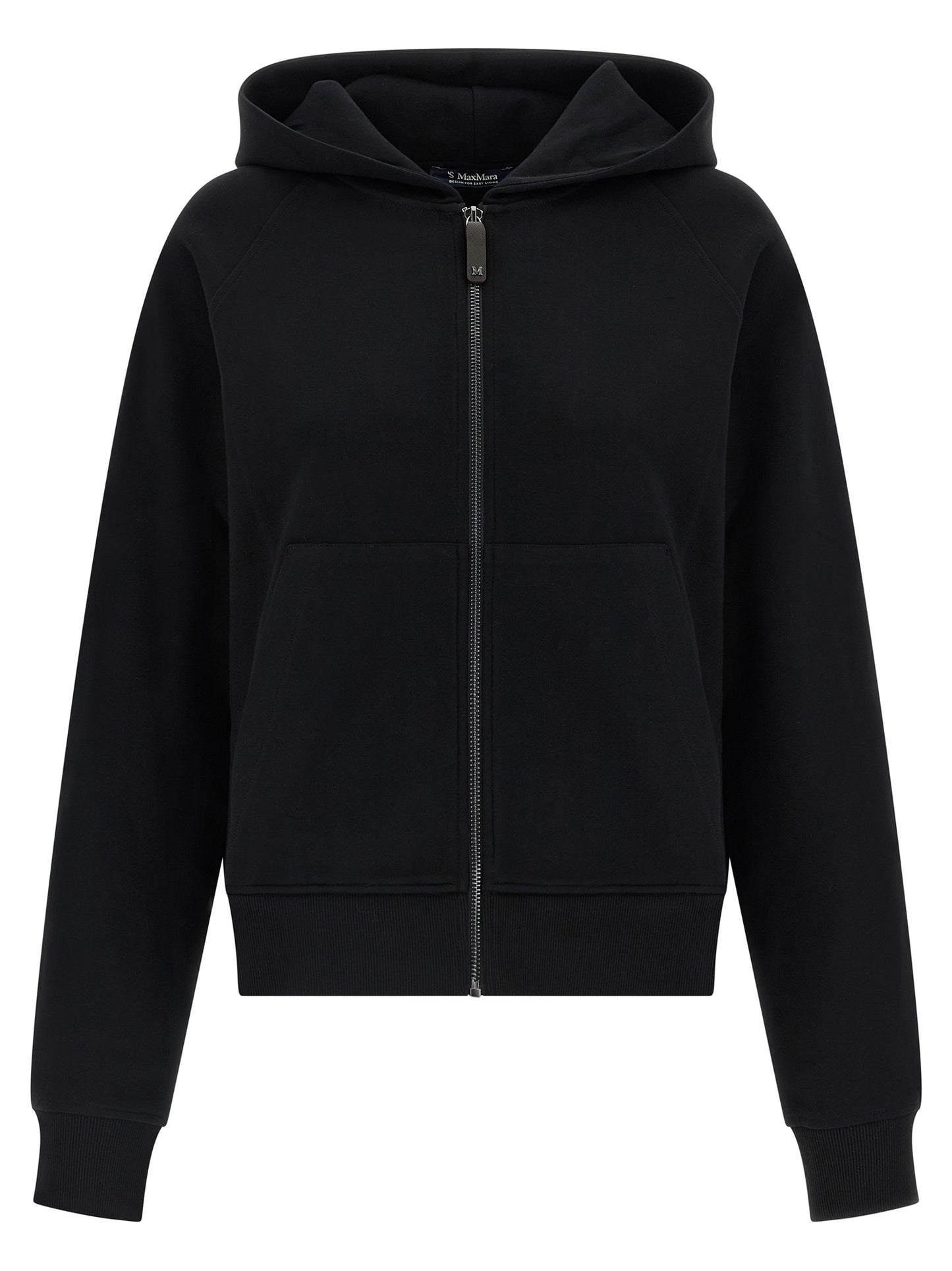 S Max Mara Black Cotton Sweatshirt