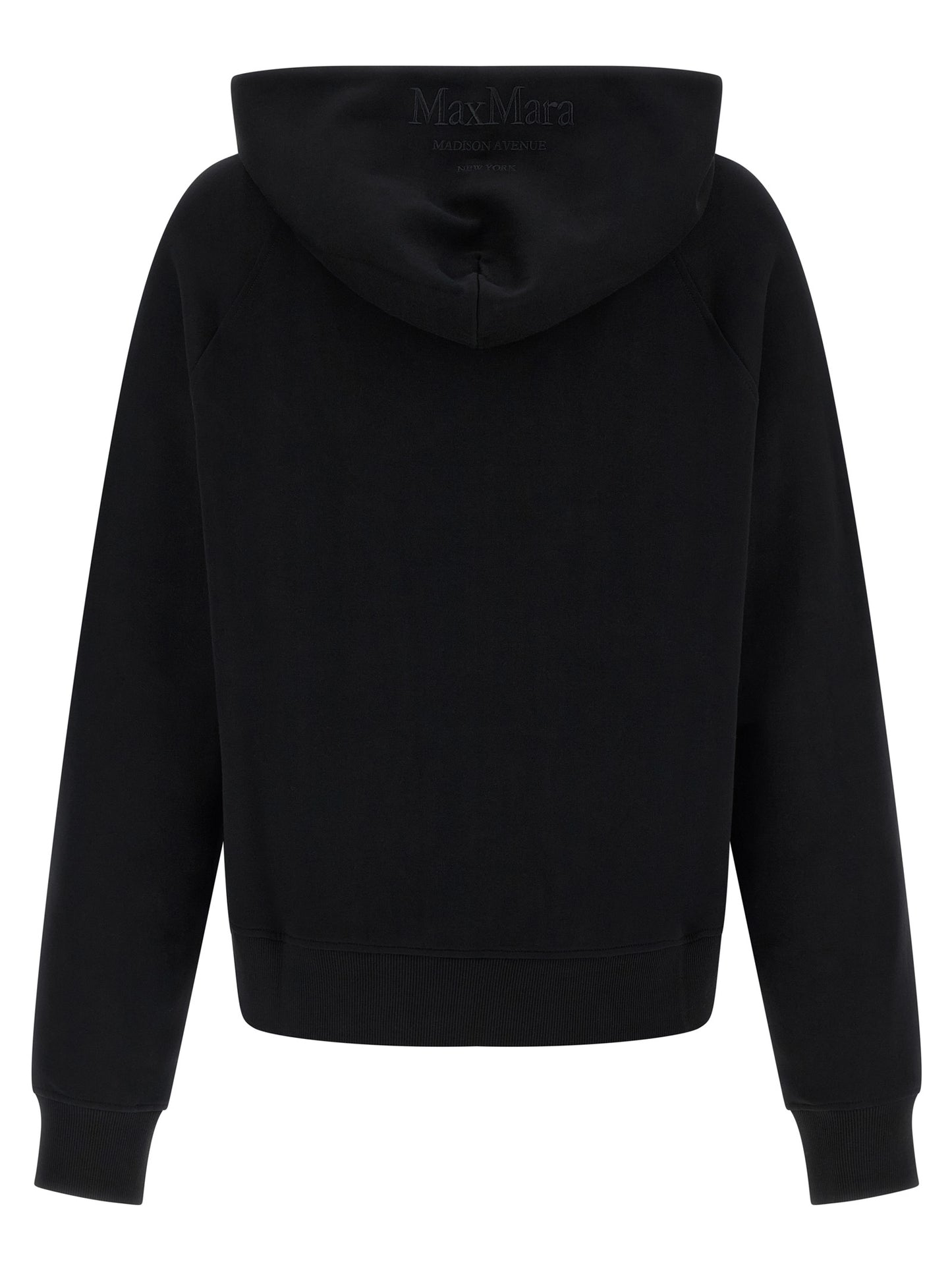 S Max Mara Black Cotton Sweatshirt