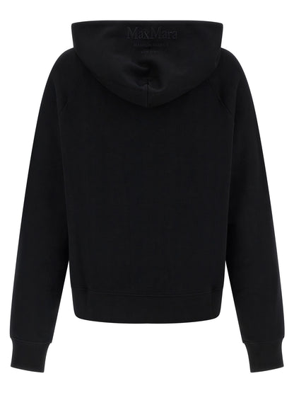 S Max Mara Black Cotton Sweatshirt