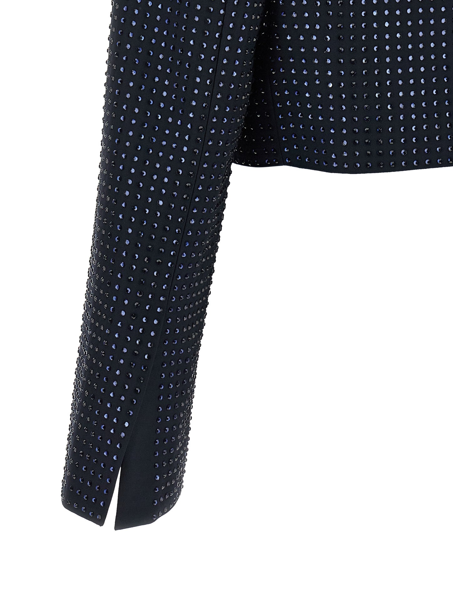 PINKO Blue Polyester Full-Length Jacket
