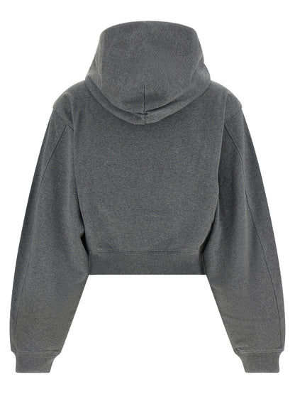 Alexander Wang Gray Cotton Sweatshirt