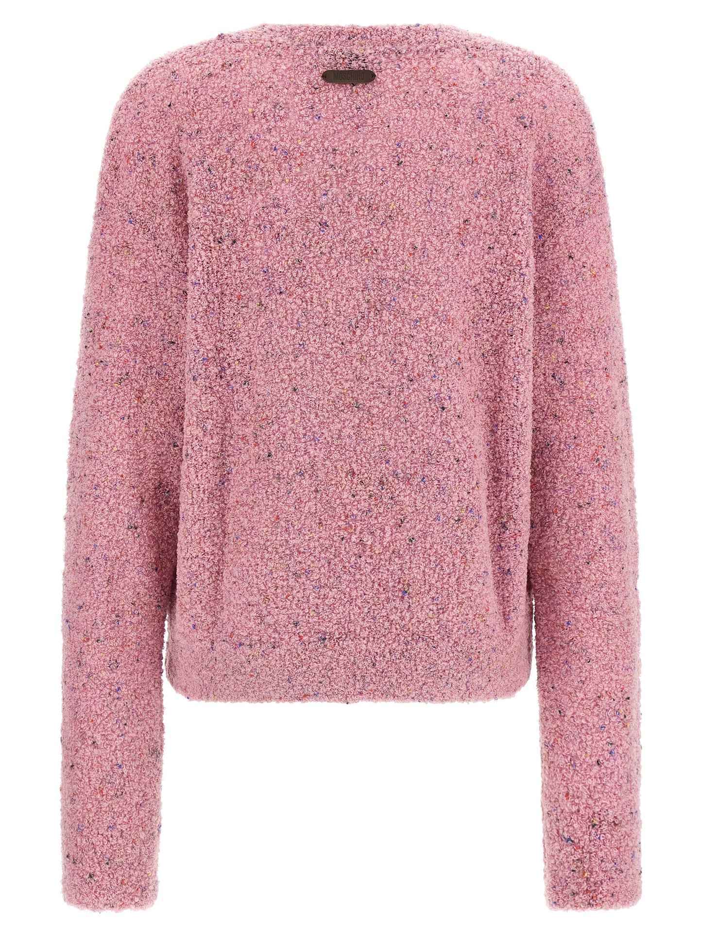 Moschino Multicolor Virgin Wool Cardigan