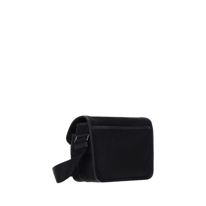 Shoulder Clutch Bag by Prada for men in nylon leather black & signature showcases a enviable silhouette, artfully detailed with a secure zipper, organized , and versatile shoulder-strap & adjustable-strap for a enviable look.