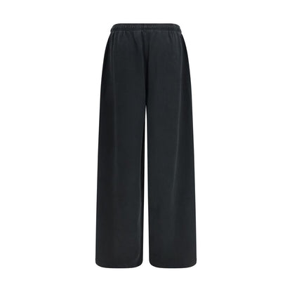 Sweatpants by Alexander Wang for women in cotton black & print features an streamlined design with , highlighting a streamlined relaxed-fit, regular-fit & wide and long cut with a comfortable .