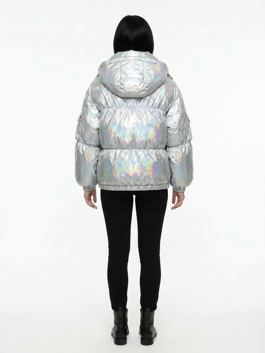 Dolce & Gabbana Gray Polyamide Shell Jacket