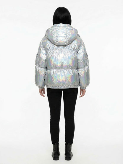 Dolce & Gabbana Gray Polyamide Shell Jacket