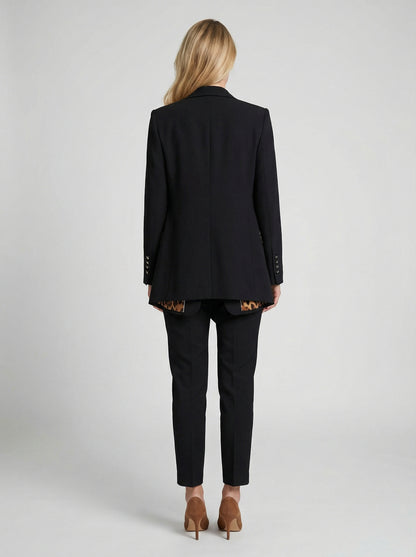 Dolce & Gabbana Multicolor Polyester Blazer