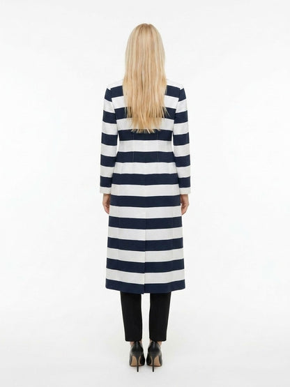 Dolce & Gabbana Bicolor Viscose Coat
