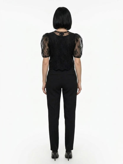 Dolce & Gabbana Black Nylon Blouse
