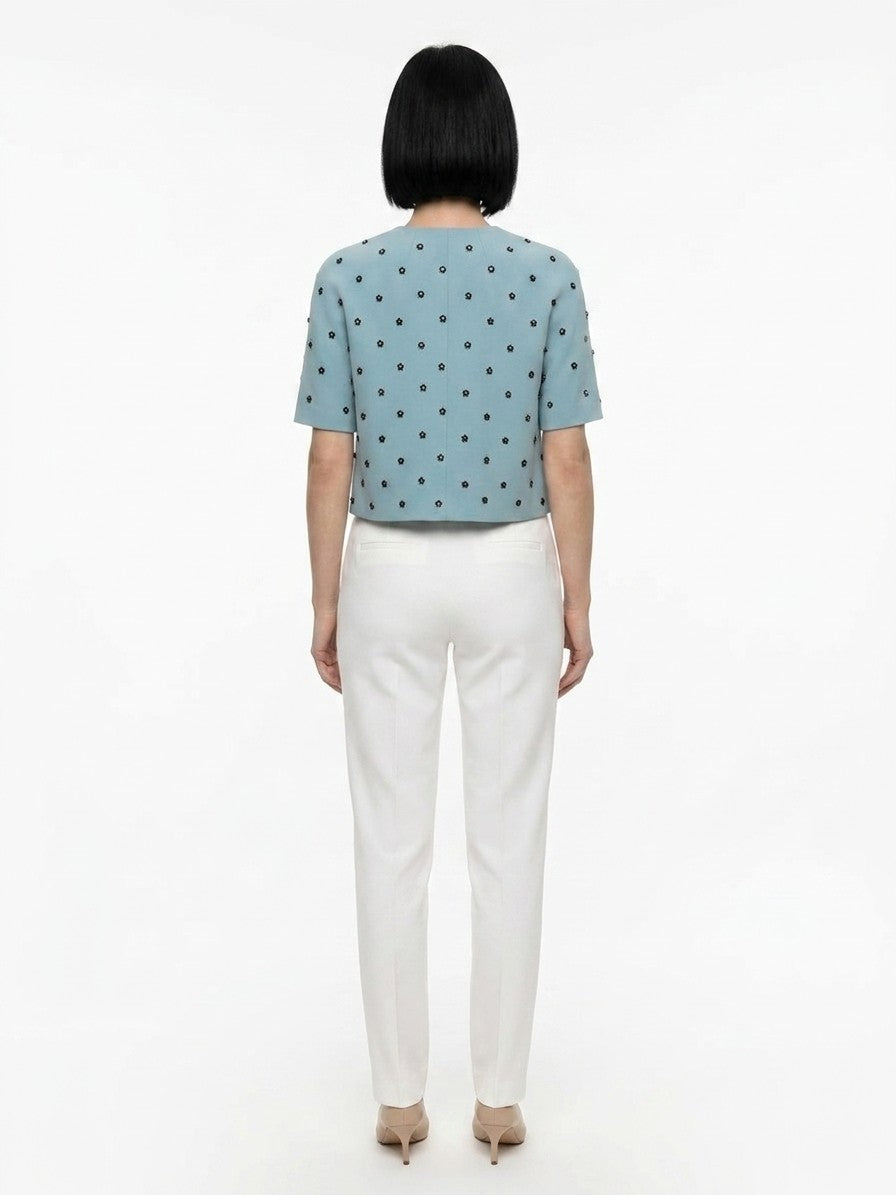 Dolce & Gabbana Light Blue Acetate Jacket