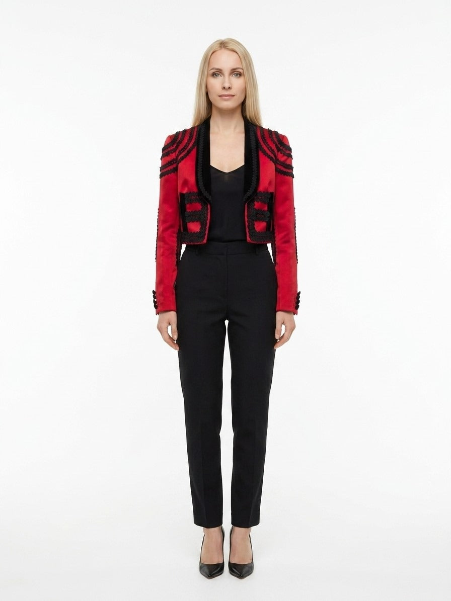 Dolce & Gabbana Bicolor Cotton Jacket