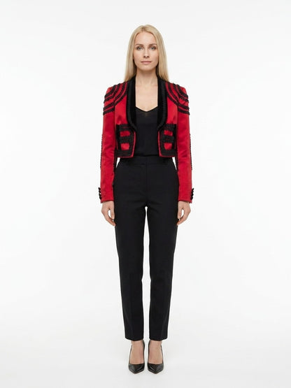 Dolce & Gabbana Bicolor Cotton Jacket
