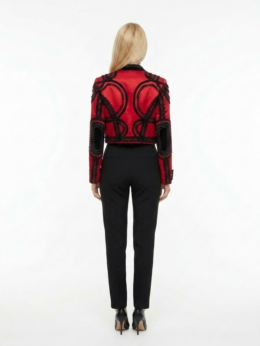 Dolce & Gabbana Bicolor Cotton Jacket