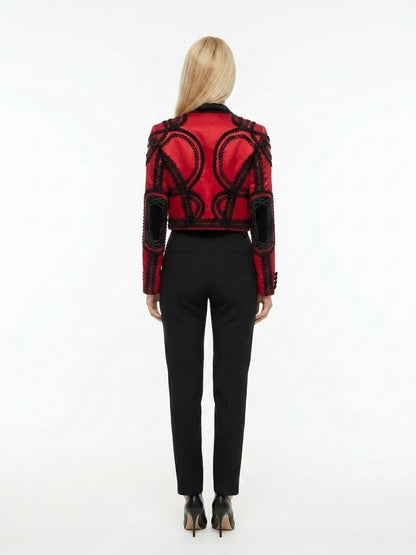 Dolce & Gabbana Bicolor Cotton Jacket