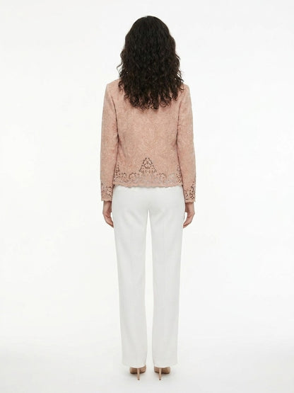 Dolce & Gabbana Beige Acetate Shell Jacket