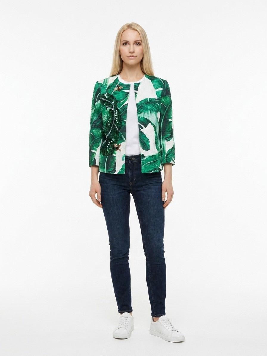 Dolce & Gabbana Multicolor Acetate Jacket