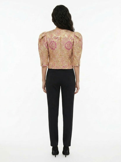 Dolce & Gabbana Multicolor Acetate Blazer