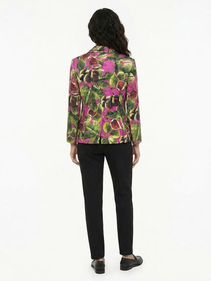 Dolce & Gabbana Multicolor Cotton Blazer