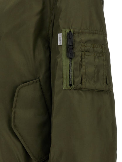 Balenciaga Bicolor Polyamide Bomber