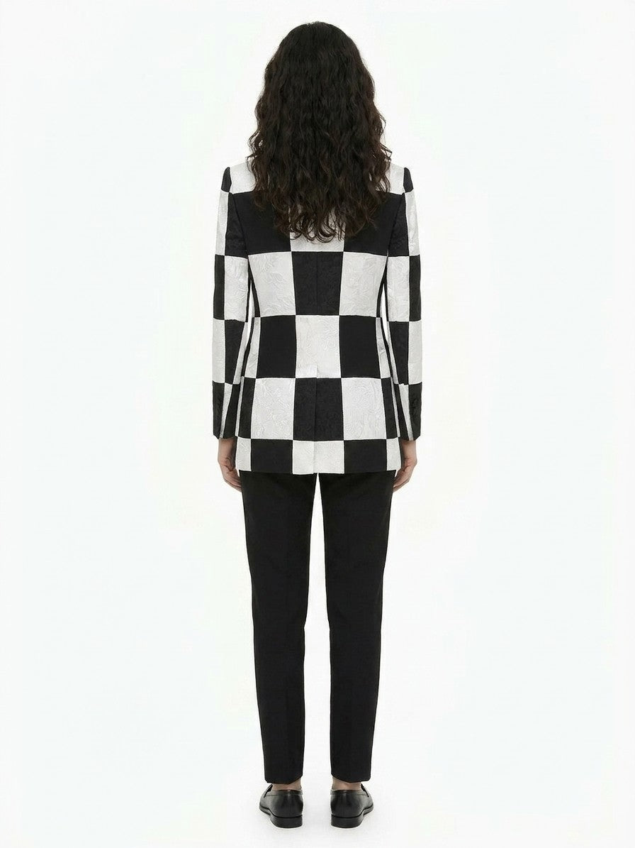 Dolce & Gabbana Multicolor Acetate Blazer