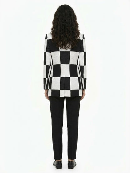 Dolce & Gabbana Multicolor Acetate Blazer