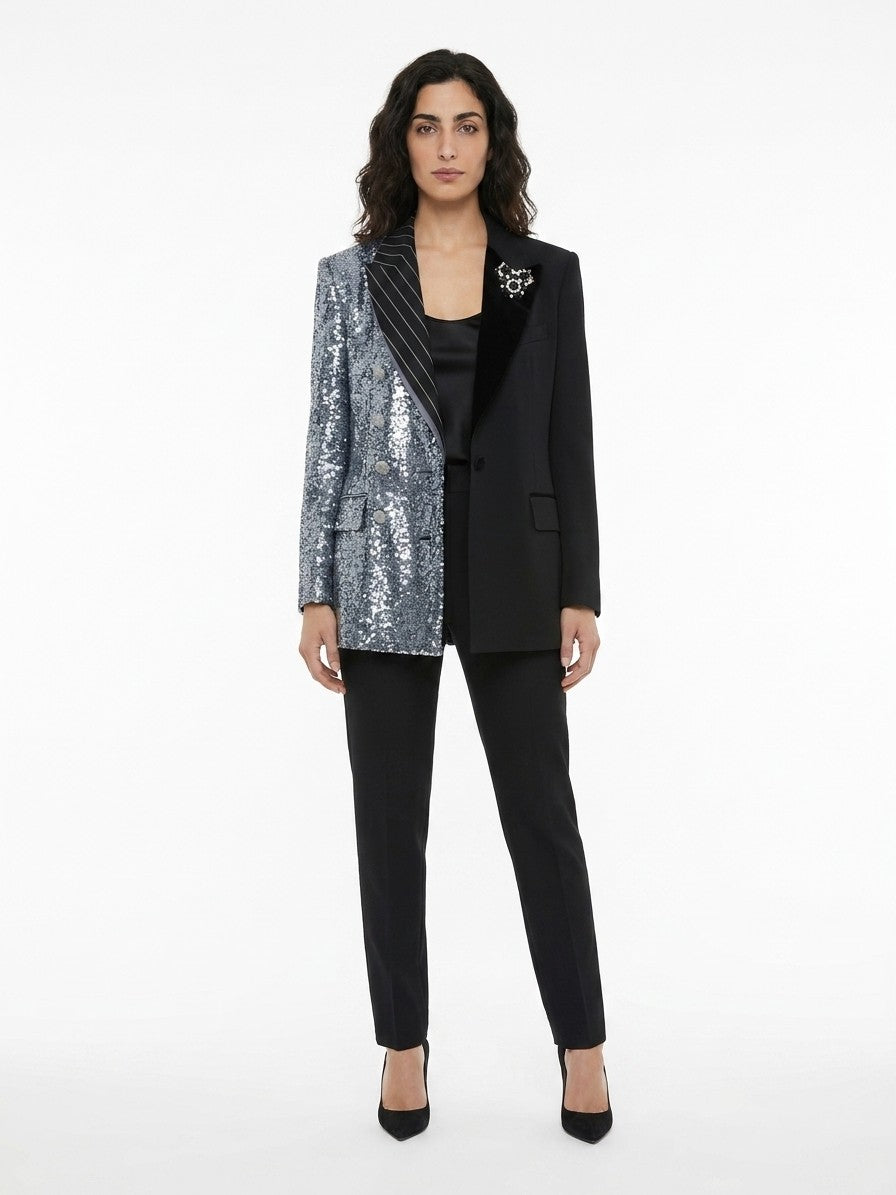 Dolce & Gabbana Blue Cotton Blazer