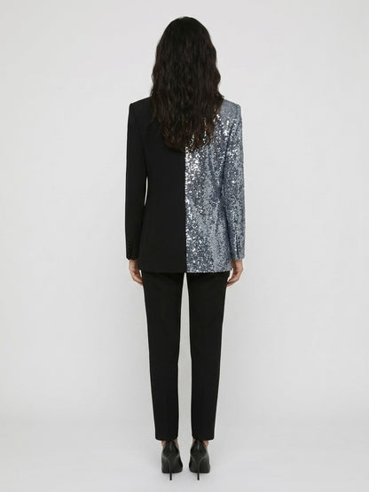 Dolce & Gabbana Blue Cotton Blazer