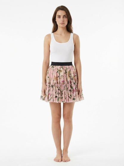 Dolce & Gabbana Multicolor Silk Mini Skirt