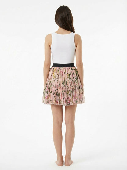 Dolce & Gabbana Multicolor Silk Mini Skirt