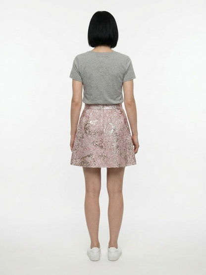 Dolce & Gabbana Multicolor Polyamide Mini Skirt