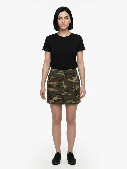 Dolce & Gabbana Multicolor Cotton Mini Skirt