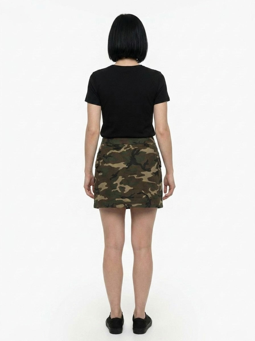 Dolce & Gabbana Multicolor Cotton Mini Skirt
