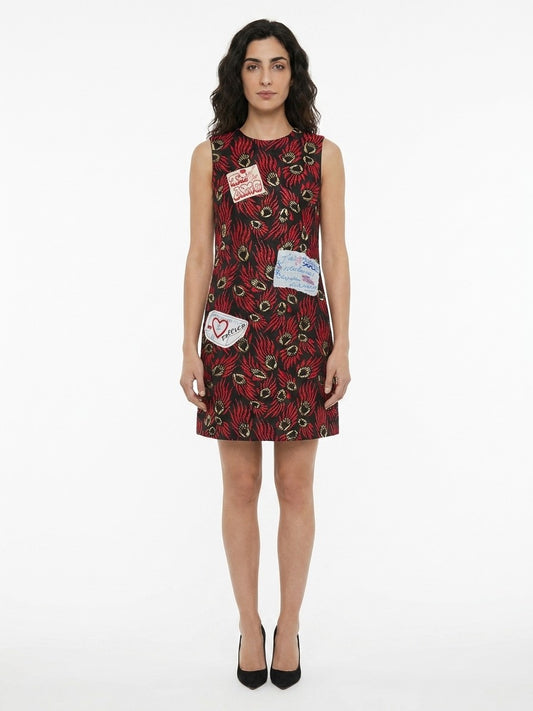 Dolce & Gabbana Multicolor Polyamide Casual Dress